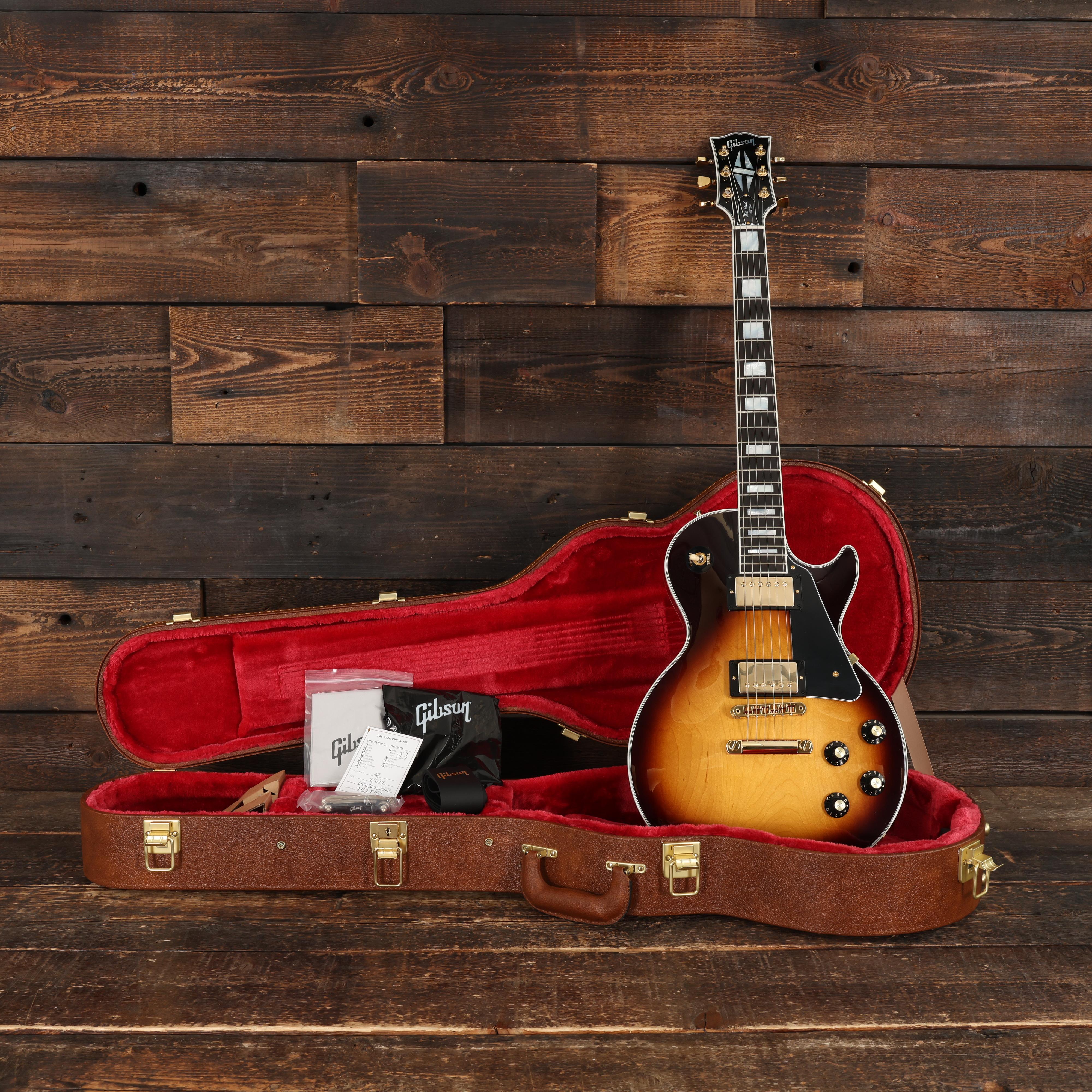 Gibson Les Paul Custom '70s in Tobacco Burst - Andertons Music Co.